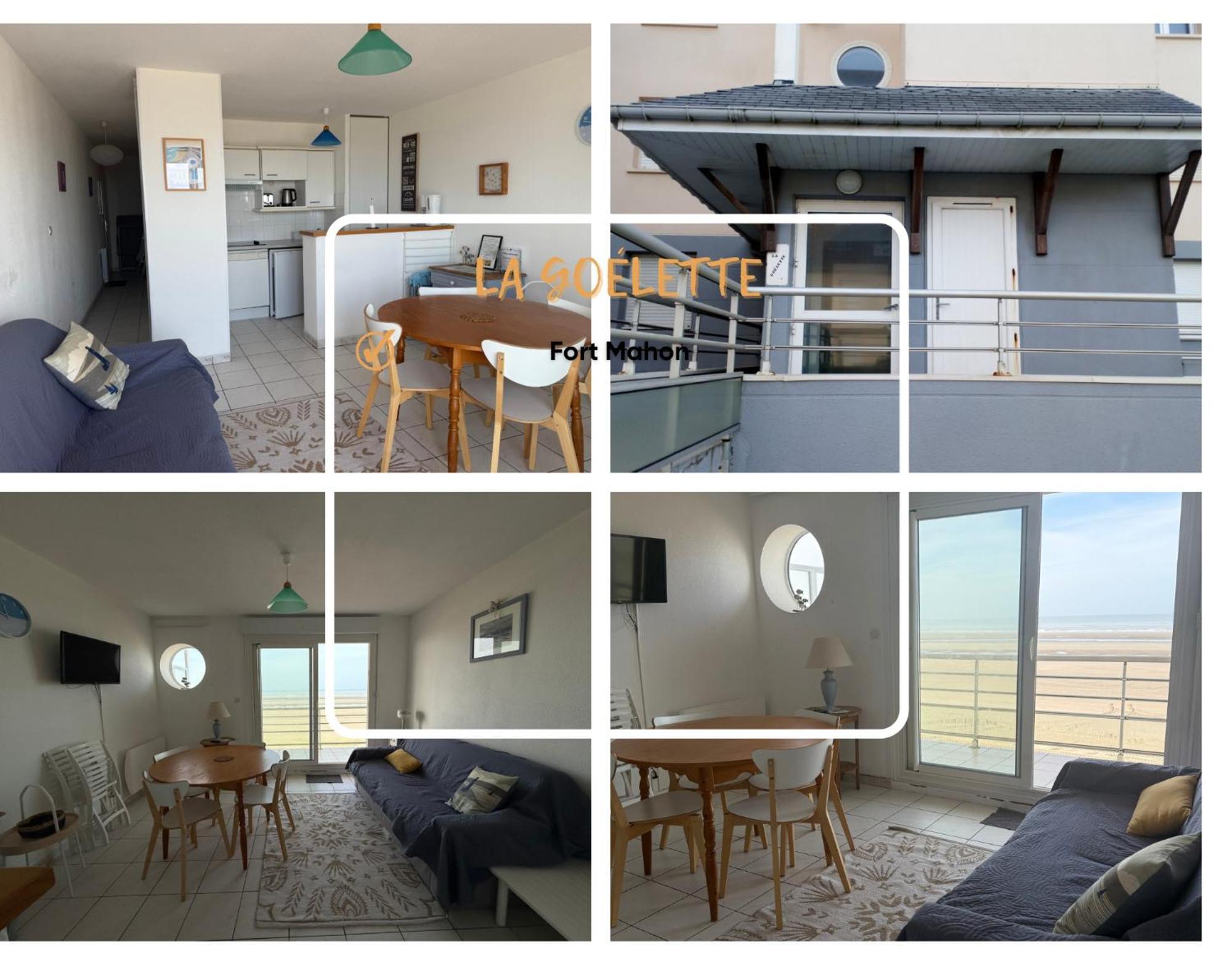 La Goelette Apartment Fort-Mahon-Plage Bagian luar foto