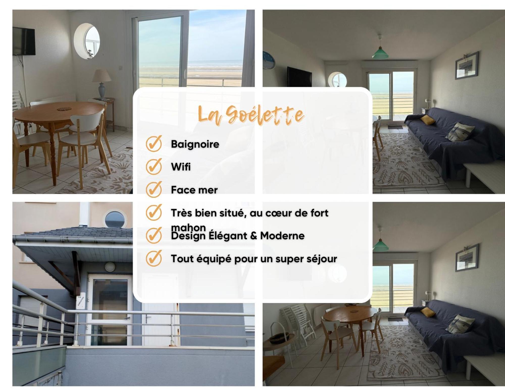 La Goelette Apartment Fort-Mahon-Plage Bagian luar foto